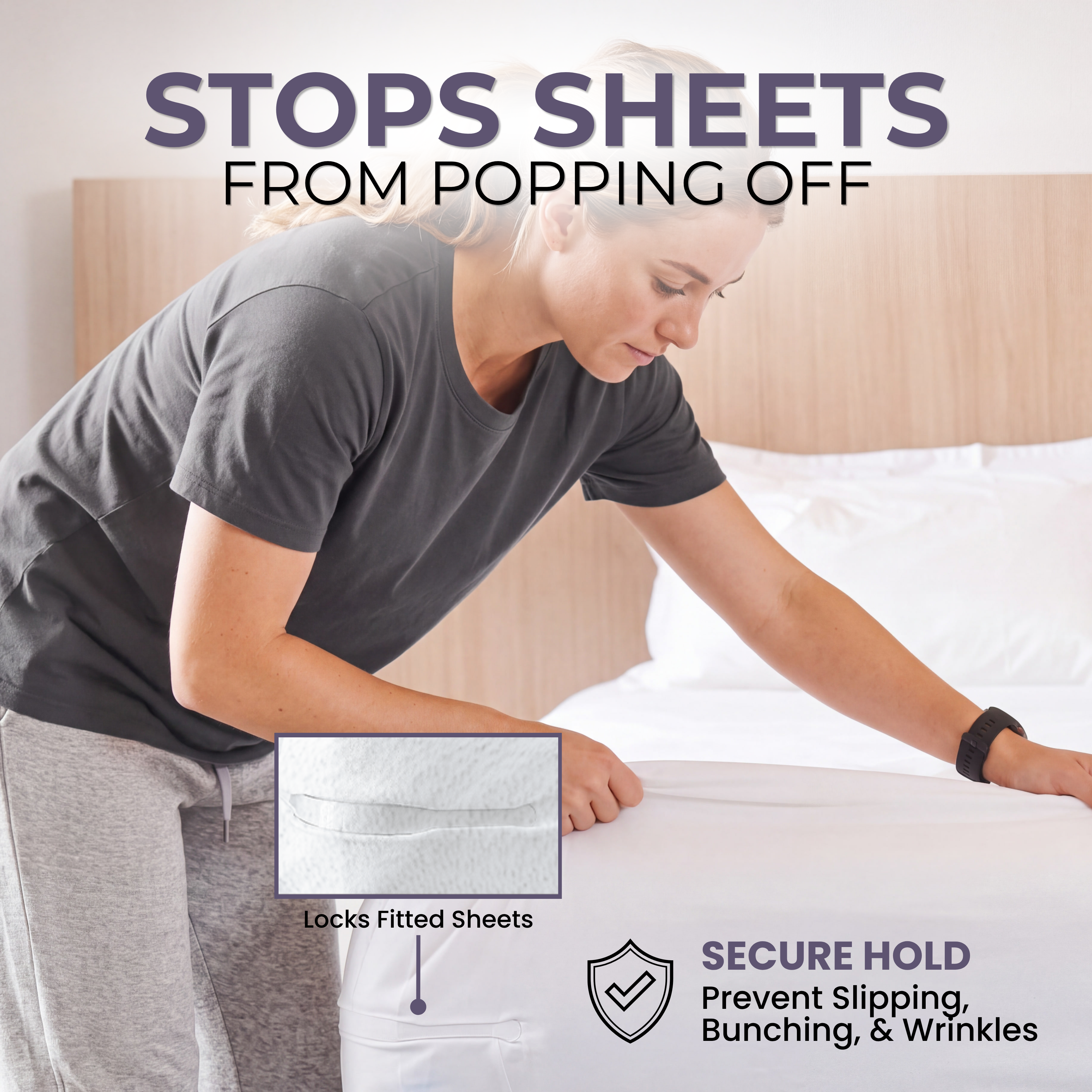 UltraGrip™ Bedsheet Holder Set