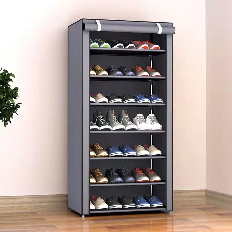 8/10 Layer Dustproof Household Shoe Storage Organizer With Cover_1
