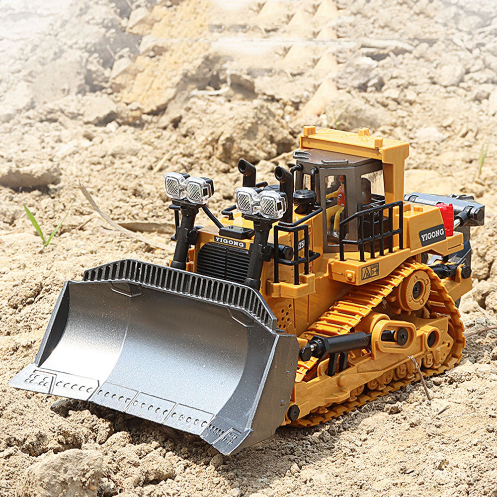 RC loader toy comparable to Precision RC Mighty Machinery and ConstructPro Remote Control toys.