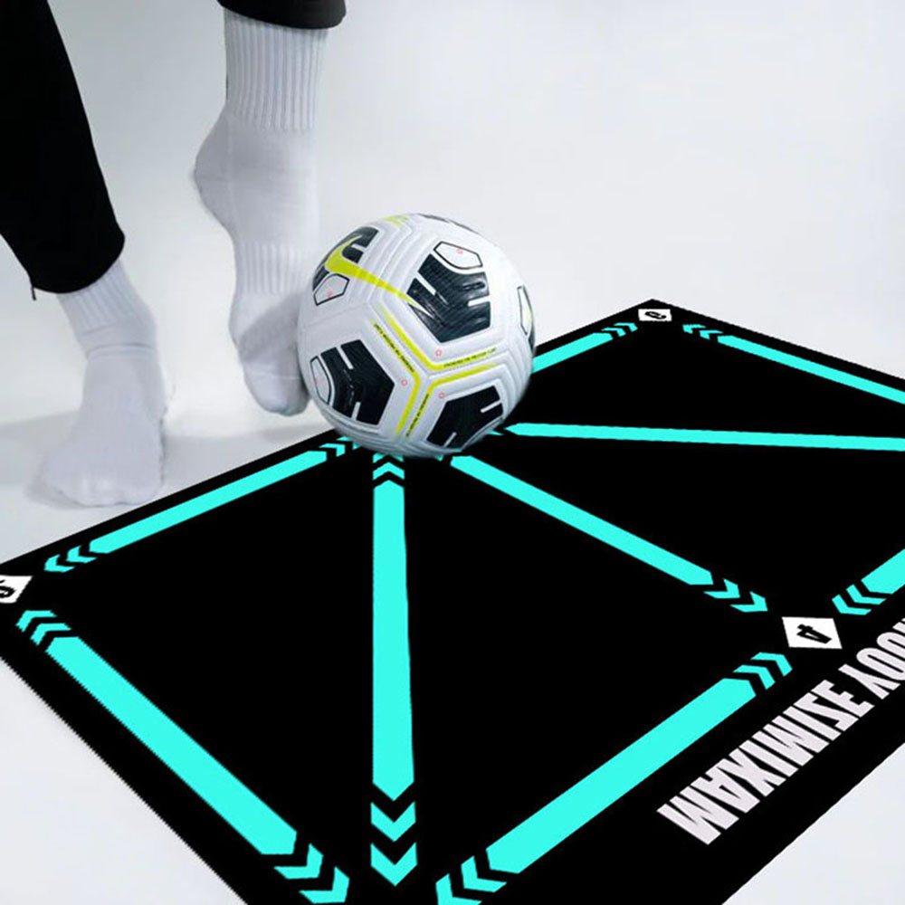 Non-Slip Shock Football Training Mat Ball Control Dribble Mat_1
