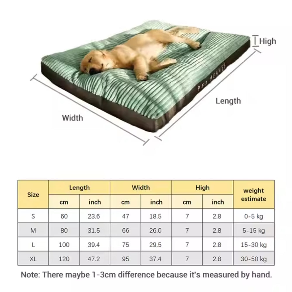 Dog Sofa Bed with Removable Washable Cushion