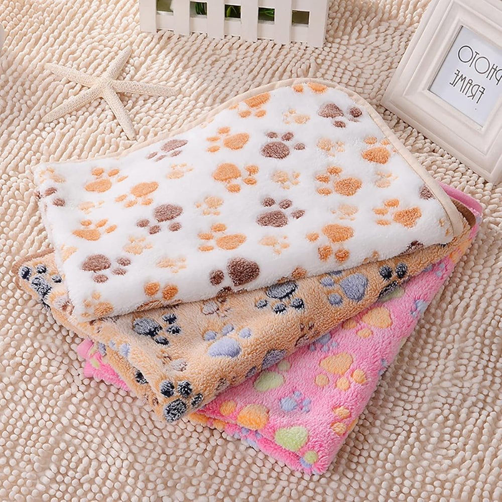 Soft Fleece Pet Blanket Sleep Mat Pad