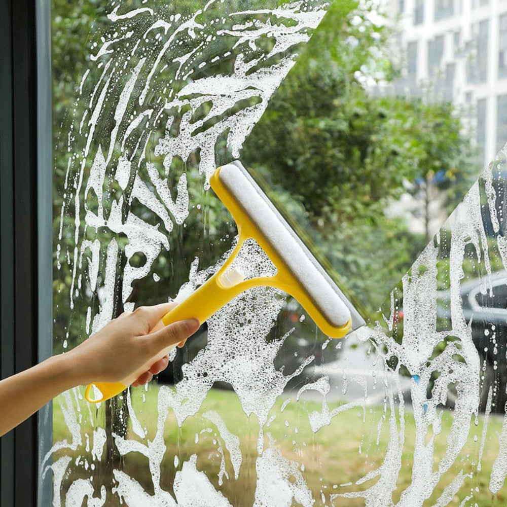 3 in 1 Squeegee Multifunctional Glass Cleaning Tool