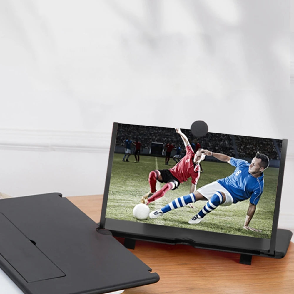 3D HD Foldable Smartphone Screen Magnifier Projector Stand
