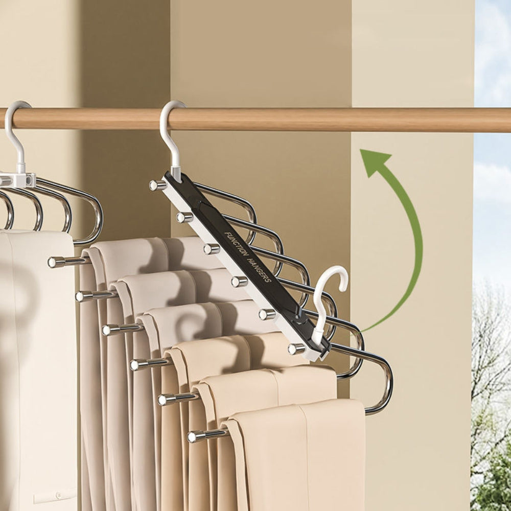 Retractable Multi-Function Pants Hanger