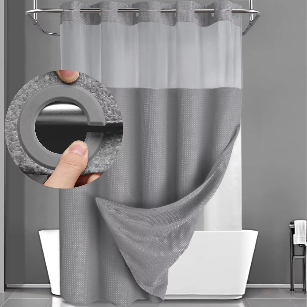 Hookless Shower Curtain