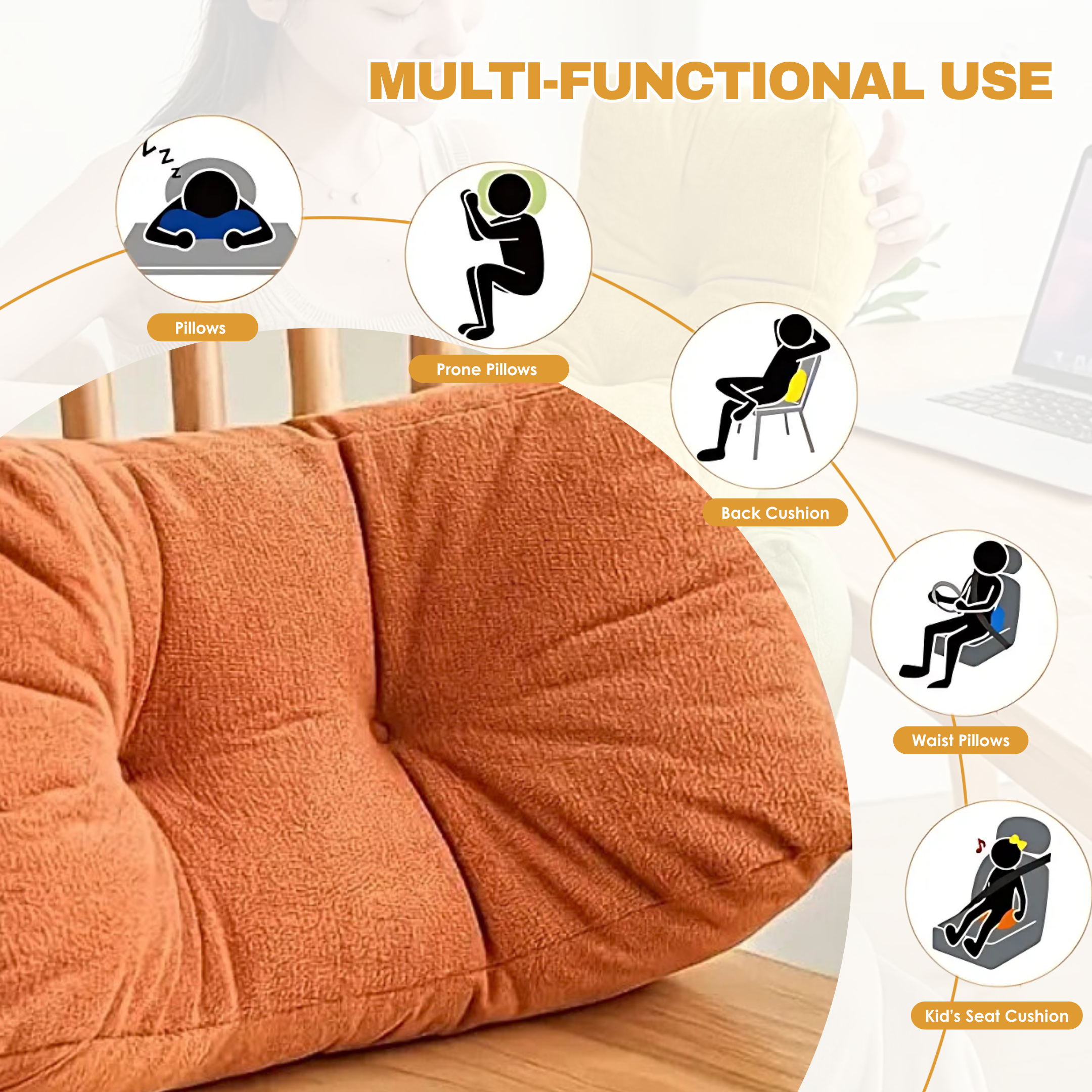 Lumbar Lounge Cushion