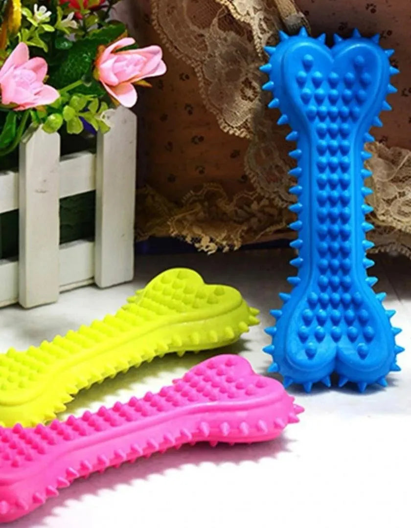 PawPlay™ Rubber Dental Chew Toy