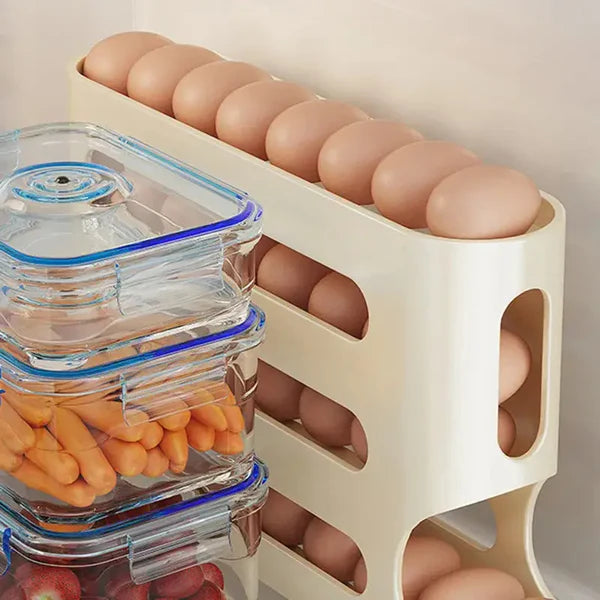 EggStack™ Rolling Egg Organizer