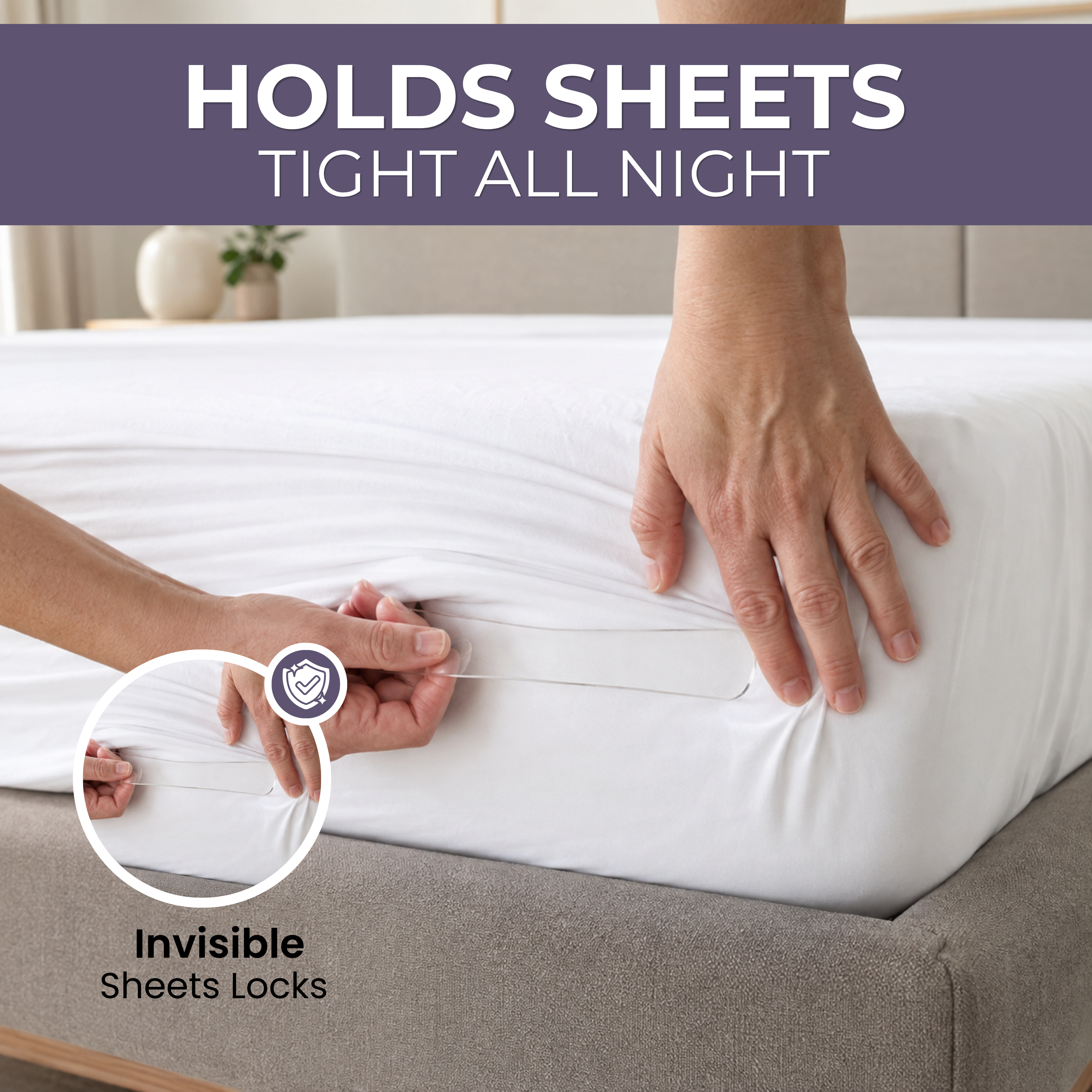 UltraGrip™ Bedsheet Holder Set