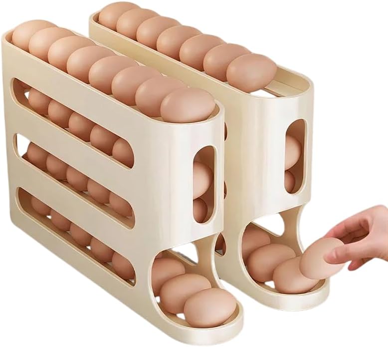 EggStack™ Rolling Egg Organizer