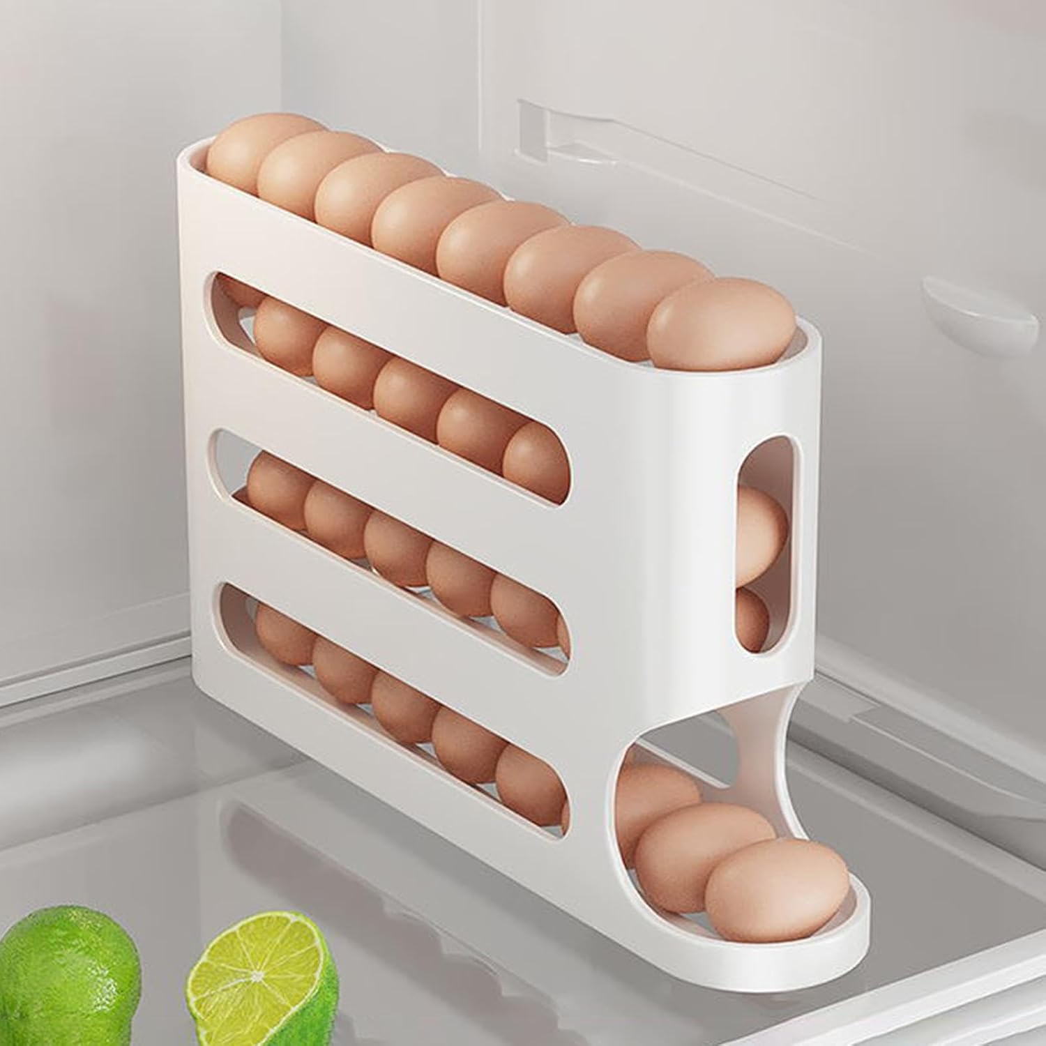 EggStack™ Rolling Egg Organizer
