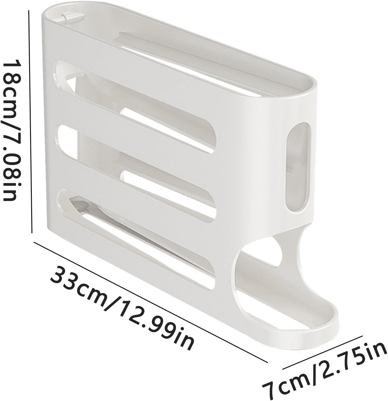 EggStack™ Rolling Egg Organizer