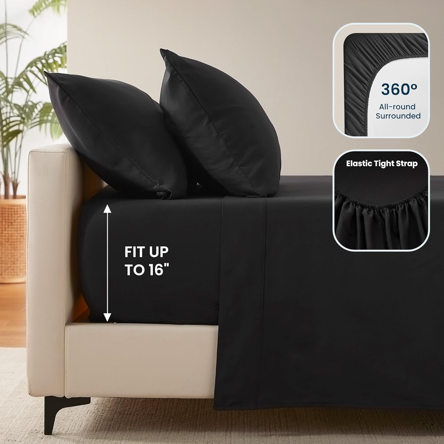 Extra Soft Breathable Cooling Sheet Set