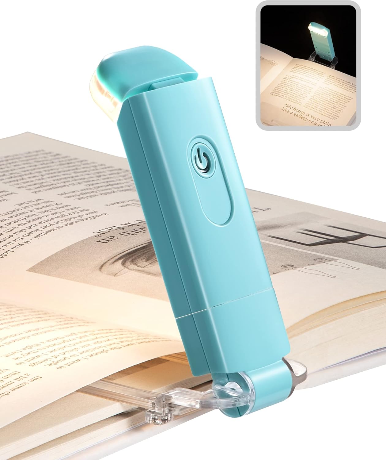 LumiClip™ Bookmark USB Light