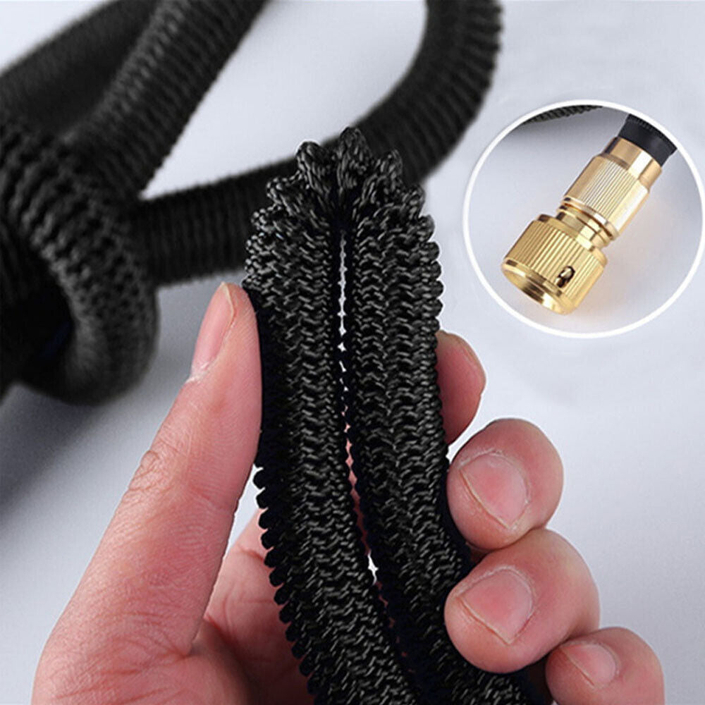 Expandable Knot Free Garden Hose 25/50/75/100ft in legnth
