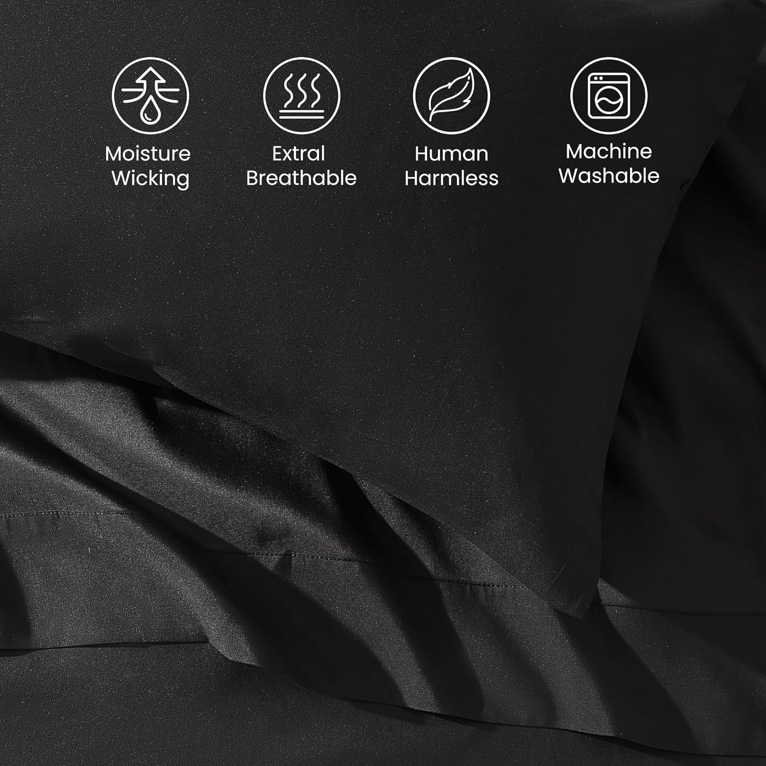 Extra Soft Breathable Cooling Sheet Set