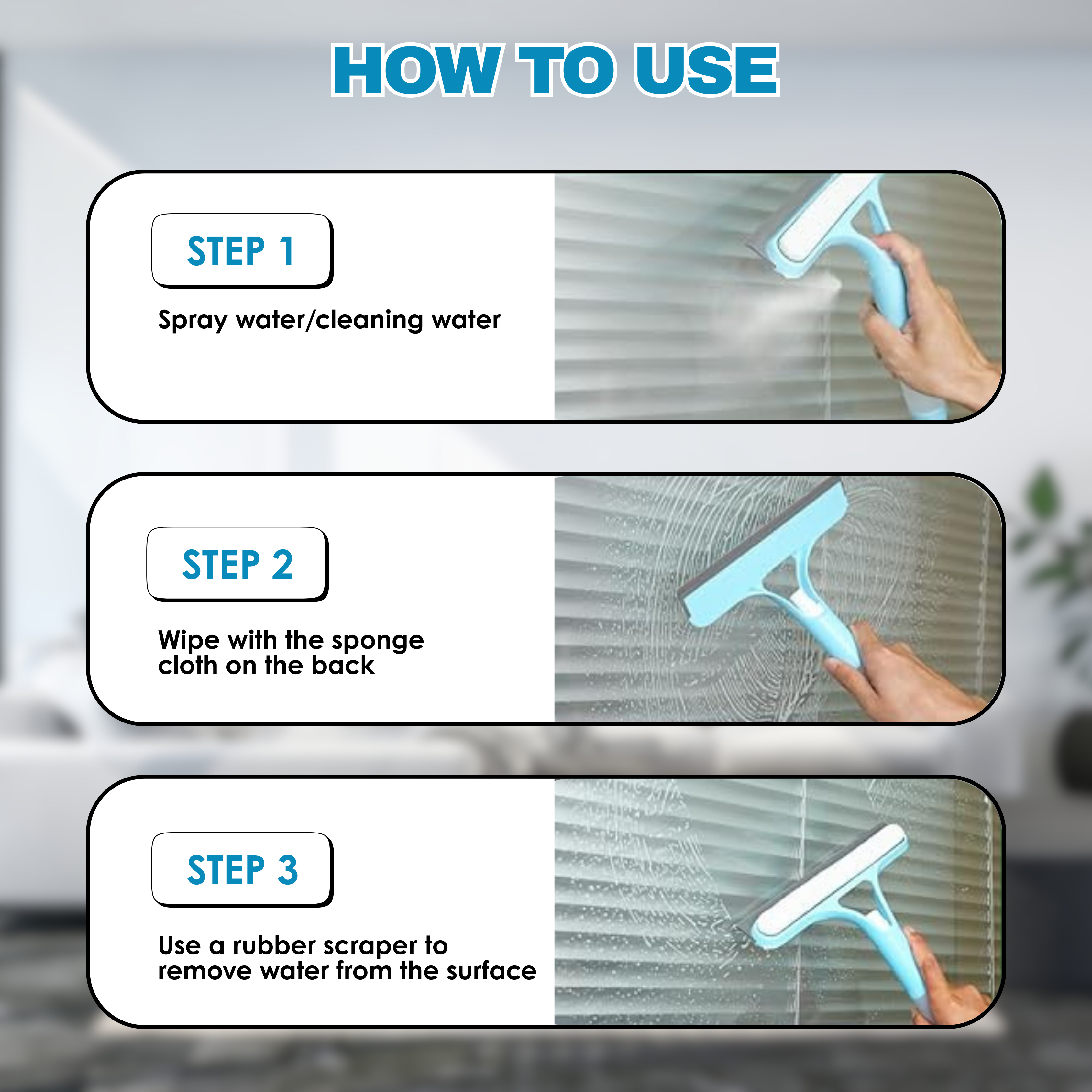 3 in 1 Glass Cleaner