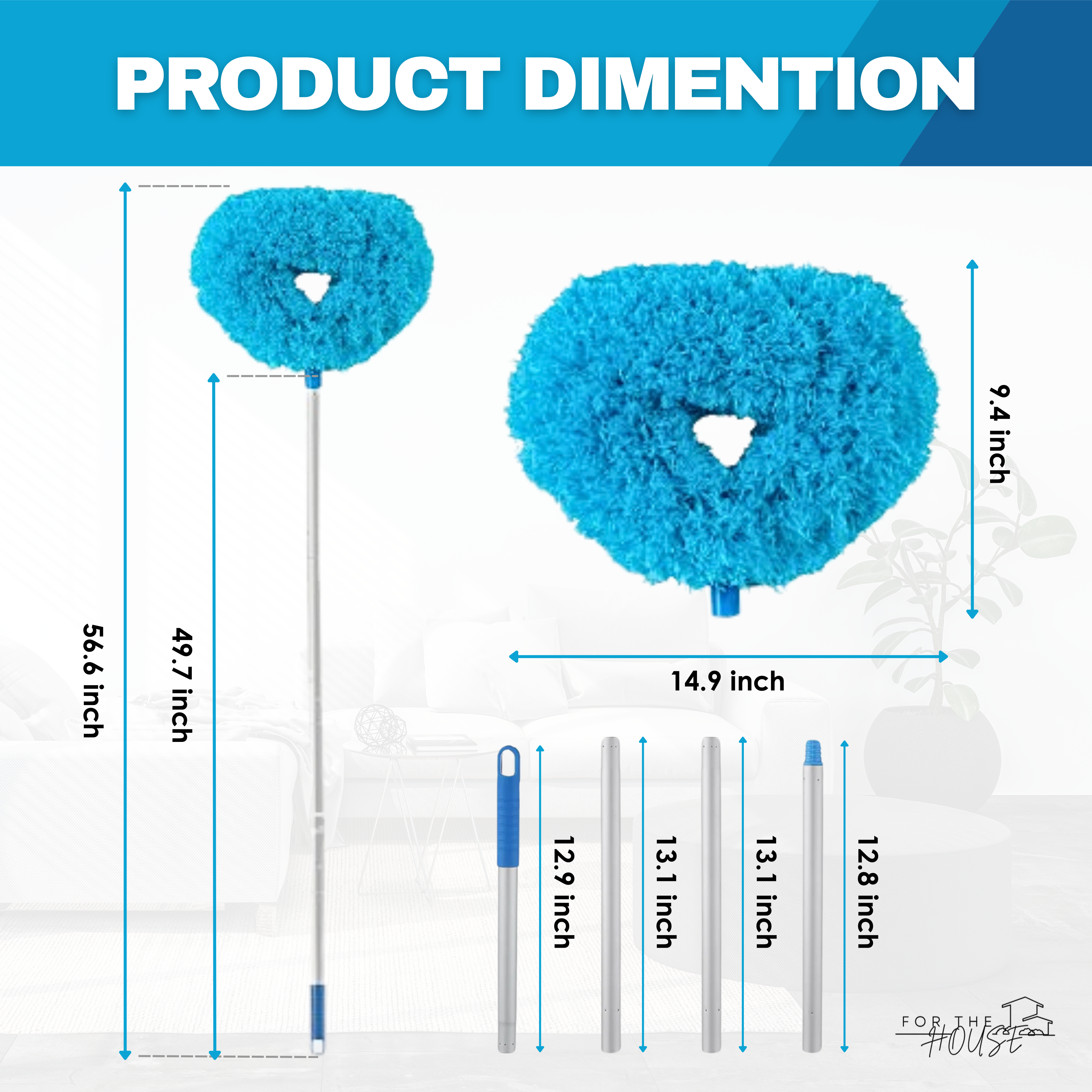 EcoFlow™ Ceiling Fan Microfiber Duster.