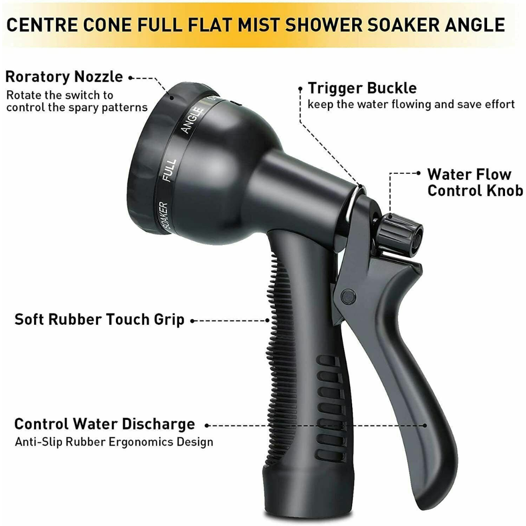 Expandable Knot Free Garden Hose 25/50/75/100ft in legnth