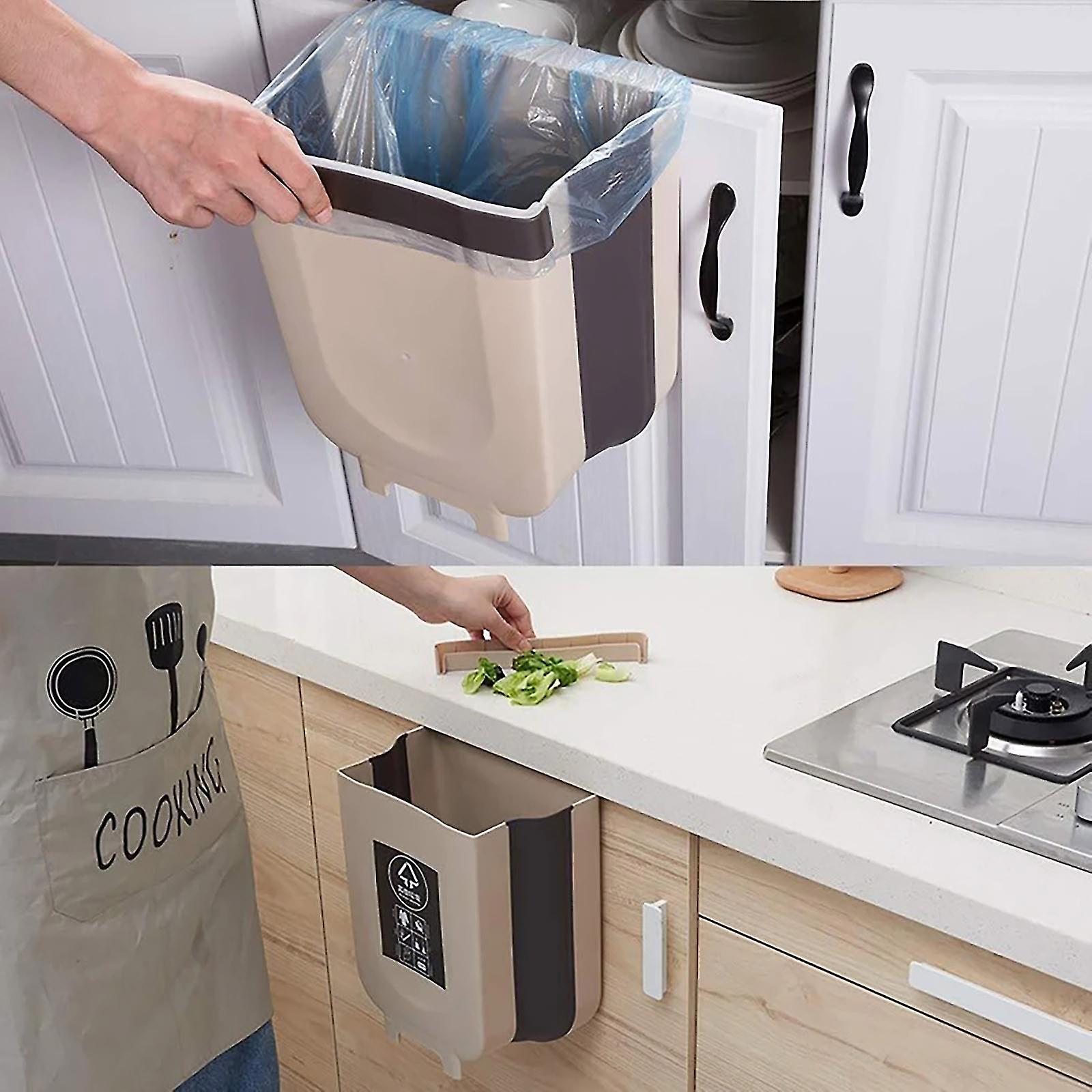 Wall Mounted Folding Bin