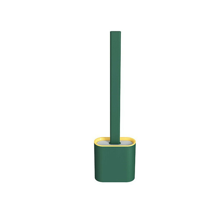 Flexible Silicone Toilet Brush - Green, Flexible silicone toilet brush, flexi scrub, toilet brush