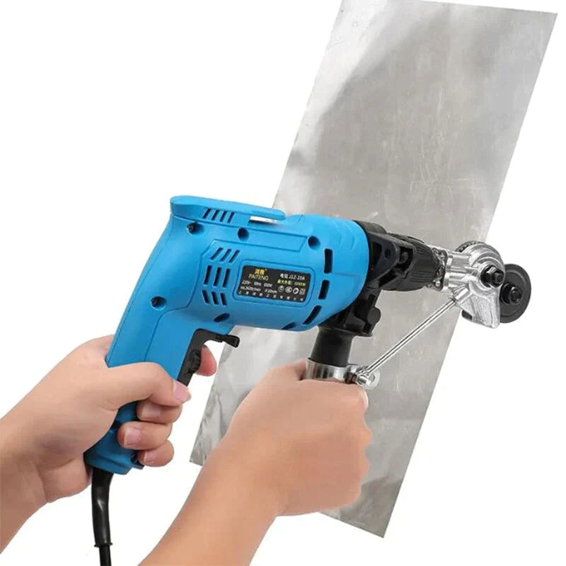 Cutting attachment for power drills