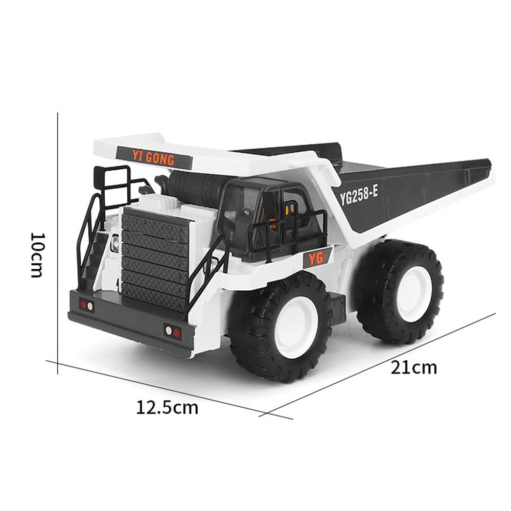 RC digger toy comparable to 
 - Precision RC Mighty Machinery and ConstructPro Remote Control toys.Alloy Remote Control Excavator Simulation Electric Engineering Vehicle_16