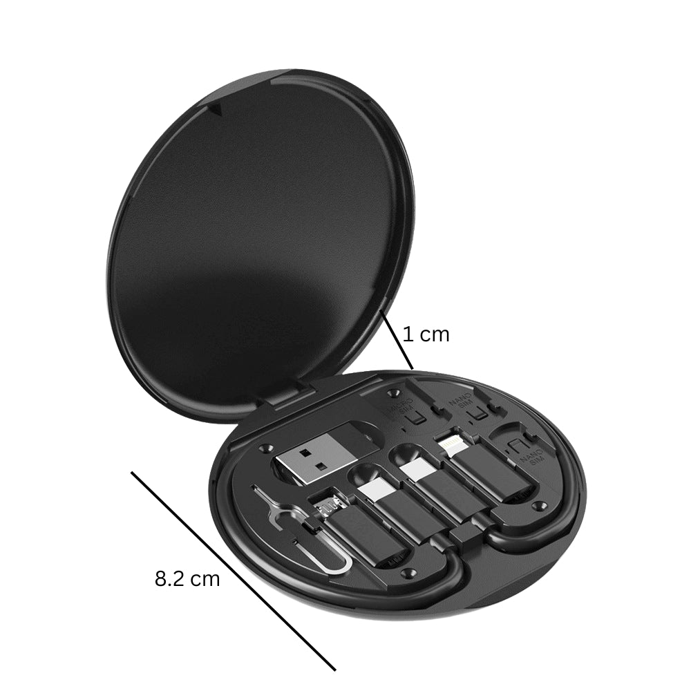 60W Multi Function Type C Fast Charging Cable with OTG and Storage Box