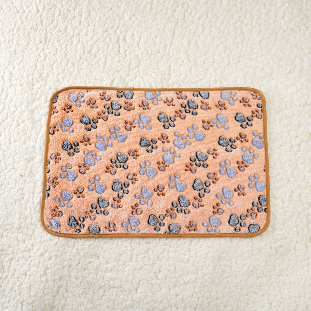 Soft Fleece Pet Blanket Sleep Mat Pad