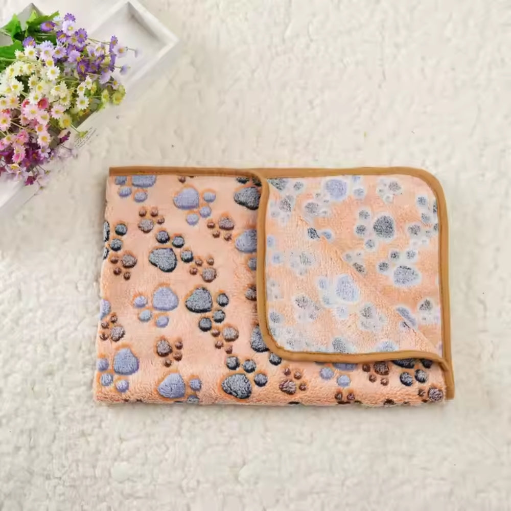 Soft Fleece Pet Blanket Sleep Mat Pad
