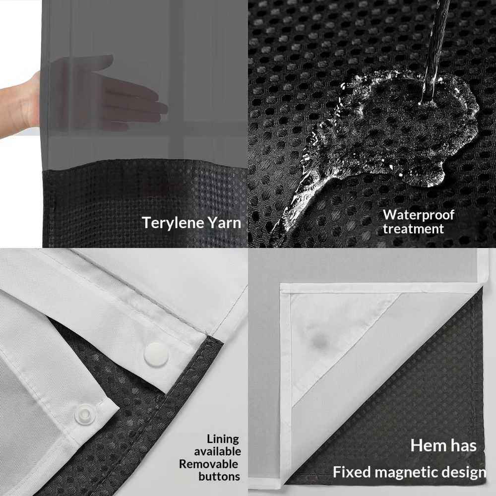 Hookless Shower Curtain