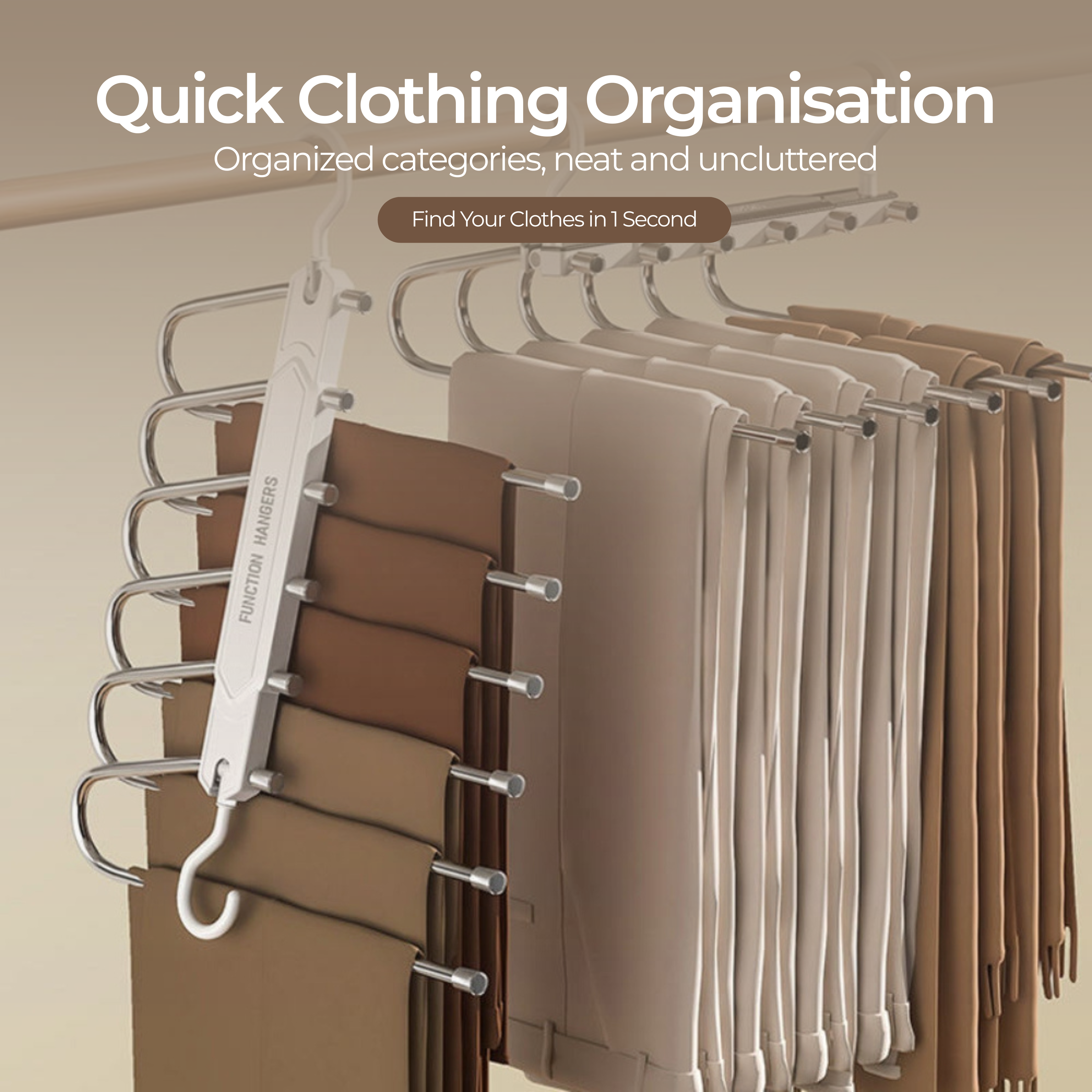 Smart Fold Space Saver Hanger