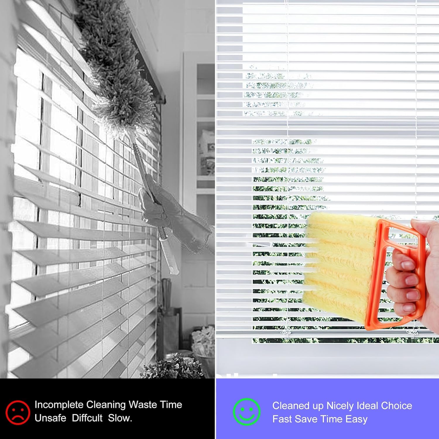 DuoSwipe™ Blind Cleaner