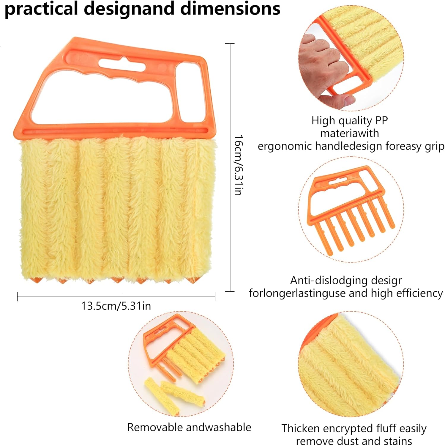 DuoSwipe™ Blind Cleaner