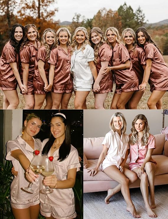 Luxe Women Satin Silky Pyjamas