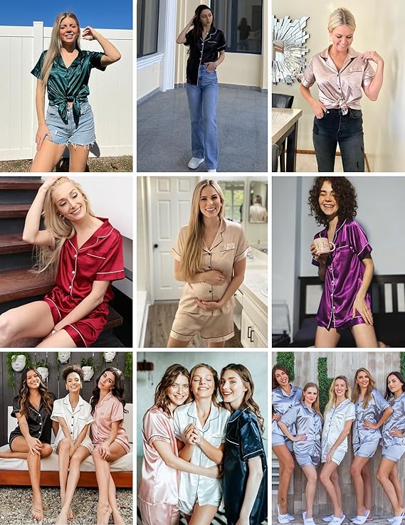 Luxe Women Satin Silky Pyjamas